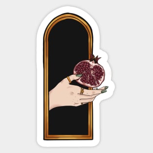 Persephone Pomegranate Sticker